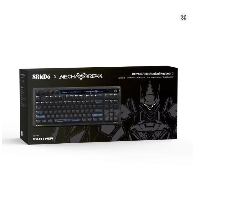 8BitDo Retro Mechanical Keyboard – Mecha BREAK (Panther Edition) - DreamScapeGear