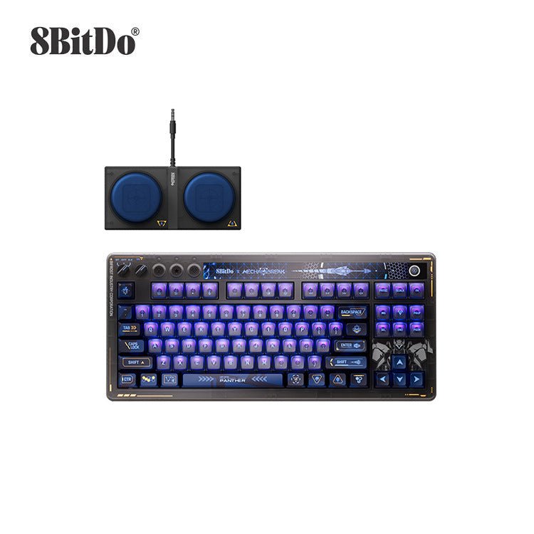 8BitDo Retro Mechanical Keyboard – Mecha BREAK (Panther Edition) - DreamScapeGear