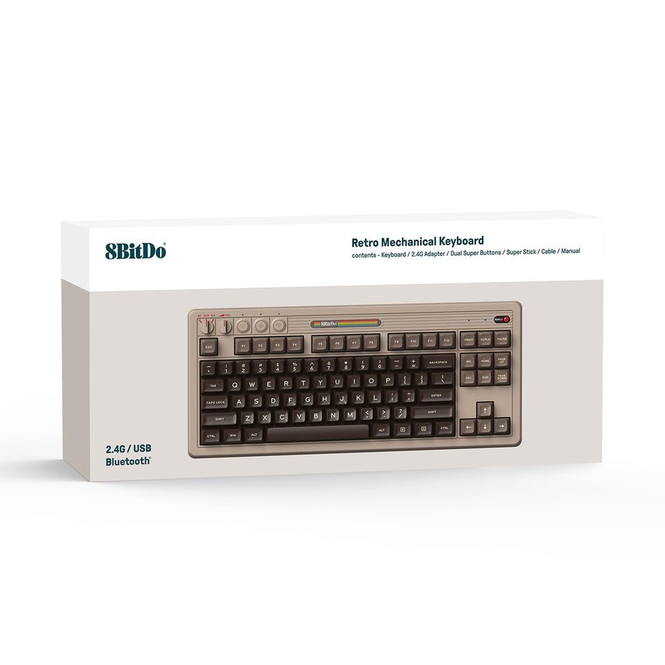 8BitDo Retro87 - C64 Edition - DreamScapeGear