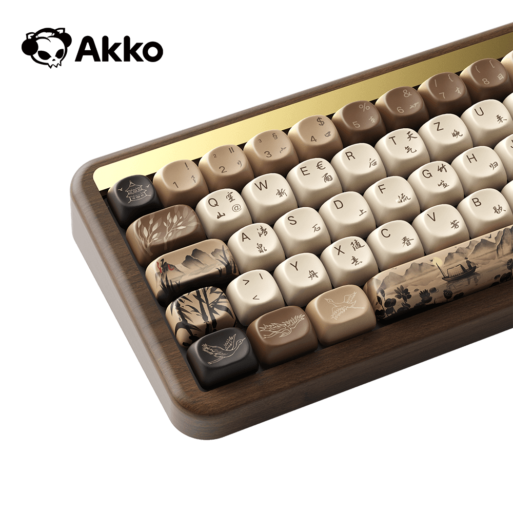 Akko MU01 (Walnut Edition) - DreamScapeGear