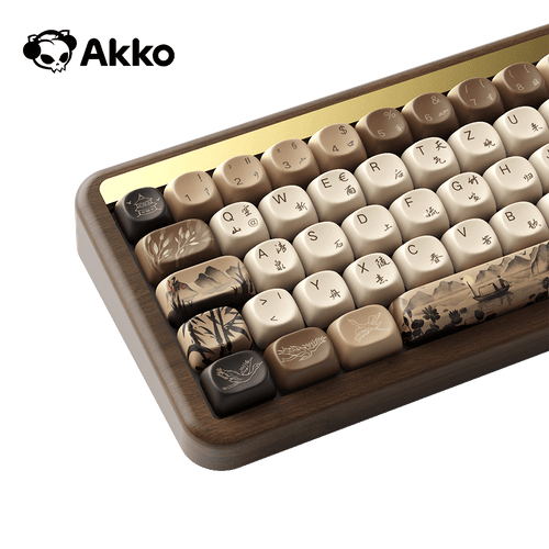 Akko MU01 (Walnut Edition) - DreamScapeGear
