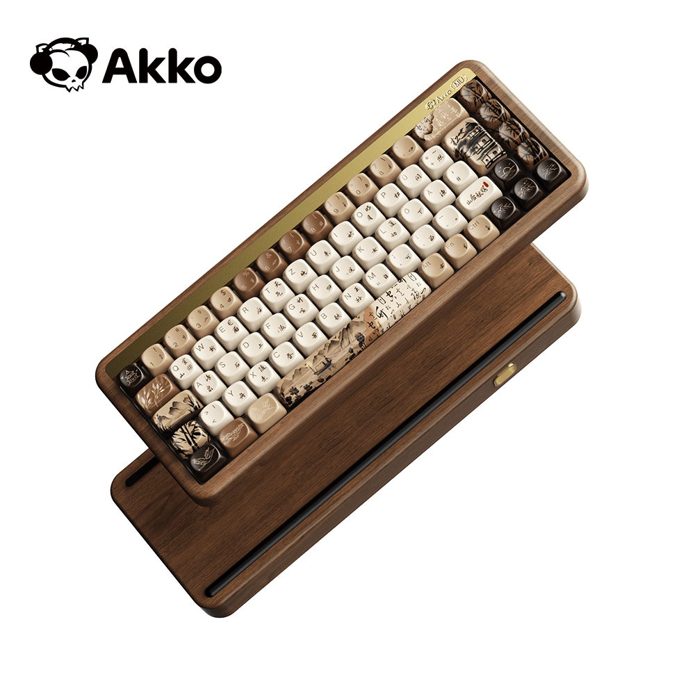 Akko MU01 (Walnut Edition) - DreamScapeGear