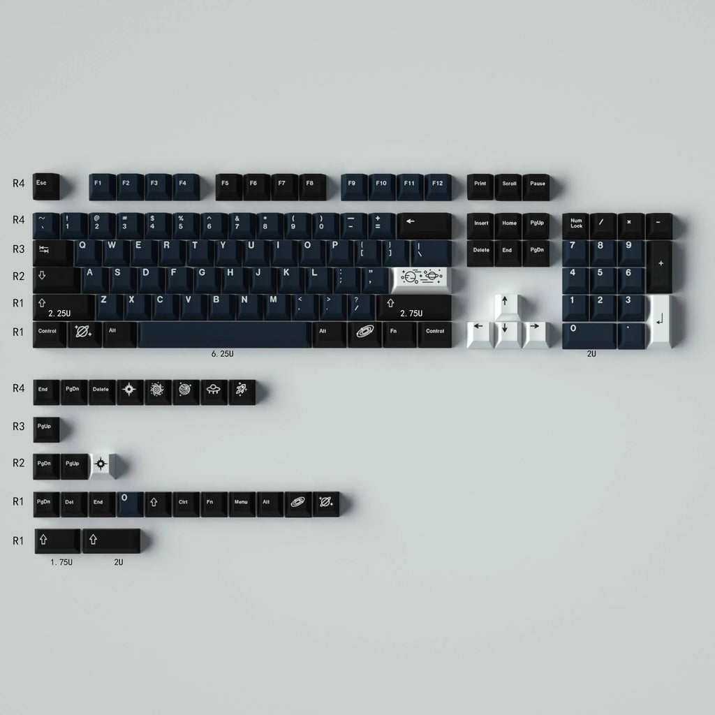 GMK Galaxy PBT - DreamScapeGear
