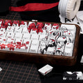 Inari Crimson Ink Raven - Kitsune Spirit PBT - DreamScapeGear
